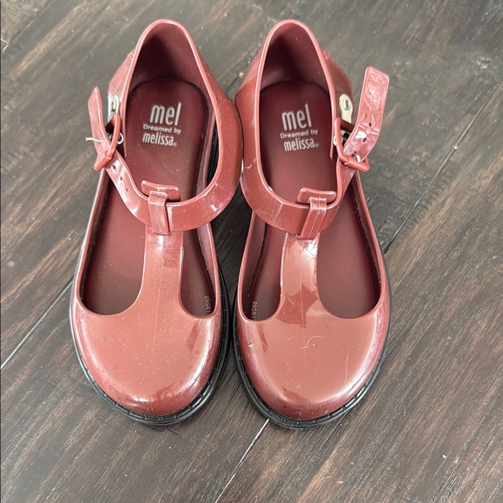 Mel by Melissa Kids Red Shoes